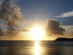 Coucher de soleil à la Baie des Citrons