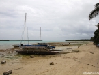 Baie de Saint Joseph et pirogues traditionnelles