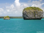 Pirogue dans la Baie d'Upi