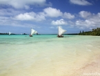 Pirogue dans la Baie d'Upi