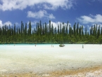 Piscine naturelle dans la baie d'Oro