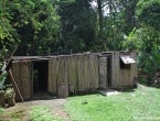 La maison de nos hôtes, cuisine et salle à manger.