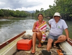 Balade dans la mangrove en plate