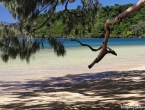 Plage sur la Grande Terre