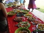 Repas confectionné par une tribu Kanak à midi